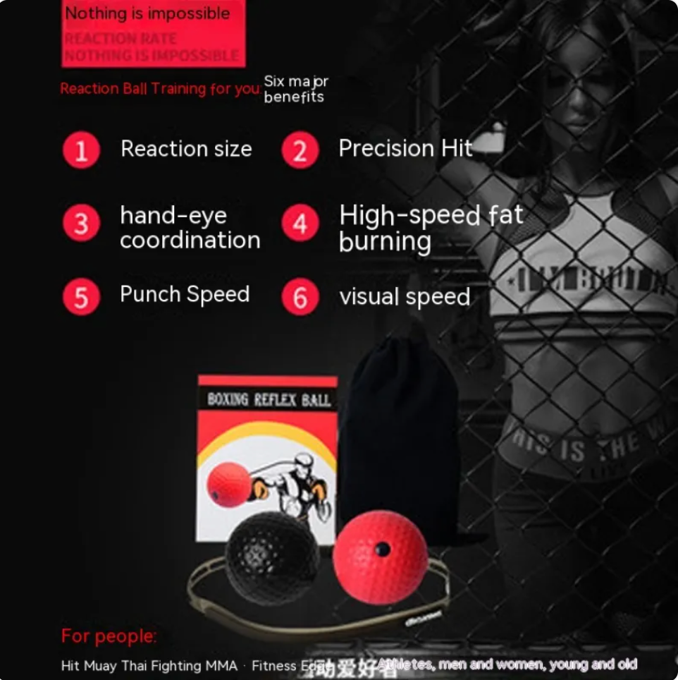 Boxing Headband Speed Ball Trainer