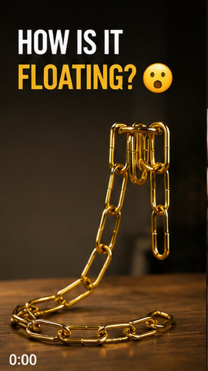 Magic Iron Chain Wine Bottle Holder